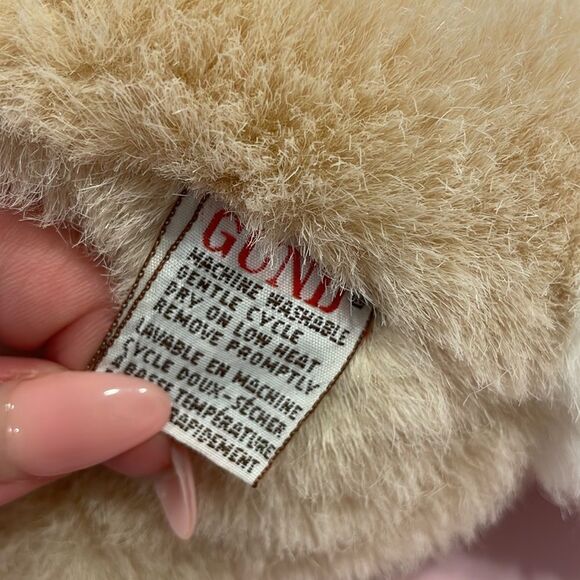 Vintage Gund 9” Plush Romper Bunny Rabbit #3414  1988 Excellent Used Condition - Picture 7 of 8